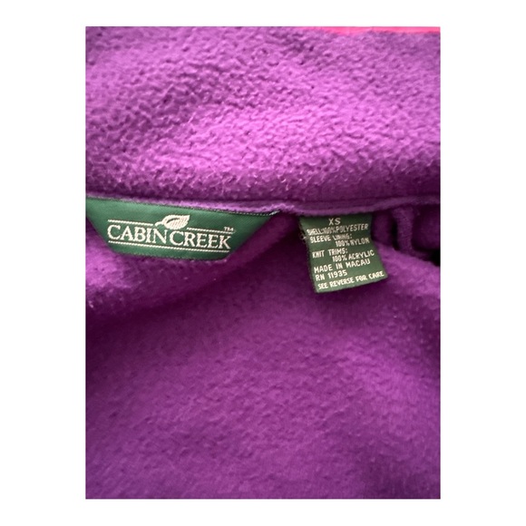 Cabin Creek Teal Pink Vaporwave Insulated Ski Jacket Coat Size XS Vintage - Picture 7 of 10